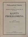  مقدمه کانت بر هر متافیزیکی در آینده [کتاب انگلیسی]