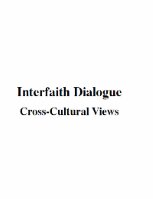 Interfaith Dialogue Cross-Cultural Views
