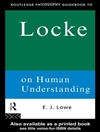 کتاب راهنمای فلسفه راتلج: لاک درباره فهم آدمی [کتاب انگلیسی]