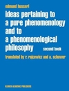 ایده های مربوط به یک پدیدارشناسی ناب و یک فلسفه پدیدارشناختی: مطالعاتی در پدیدارشناسی قانون اساسی [کتاب انگلیسی]