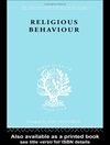 جامعه شناسی دین: رفتار دینی [کتاب انگلیسی]