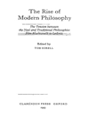 ظهور فلسفه مدرن: تنش بین فلسفه های جدید و سنتی از ماکیاولی تا لایب نیتس [کتاب انگلیسی]
