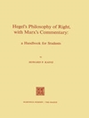 فلسفه حق هگل، با تفسیر مارکس: کتابی برای دانشجویان [کتاب انگلیسی]
