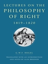 سخنرانی در فلسفه حق، 1819-1820 [کتاب انگلیسی]