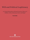 اراده و مشروعیت سیاسی: بیان انتقادی نظریه قرارداد اجتماعی در هابز، لاک، روسو، کانت و هگل [کتاب انگلیسی]